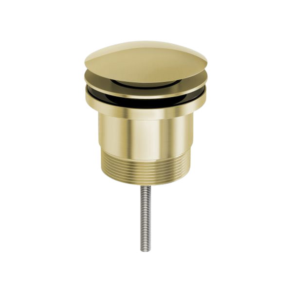 Phoenix 40mm Dome Pop Up Universal Waste Brushed Gold