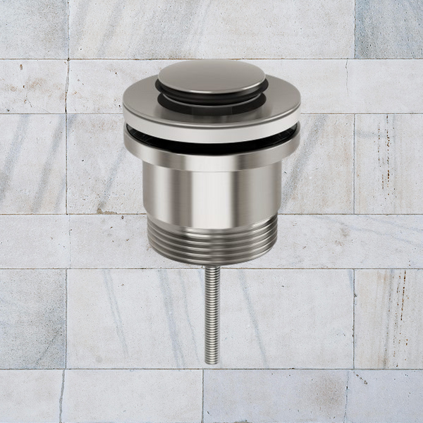 Phoenix 40mm Flat Pop Up Universal Waste Brushed Nickel