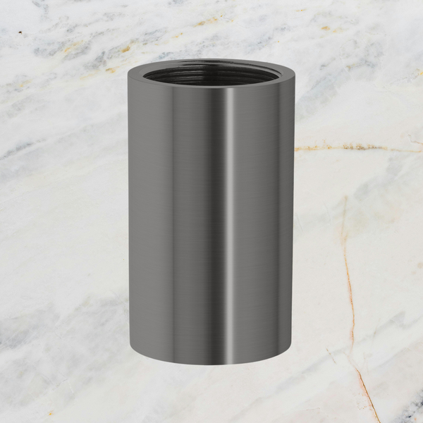 Phoenix Shower Mixer Body Extension 25mm Brushed Carbon