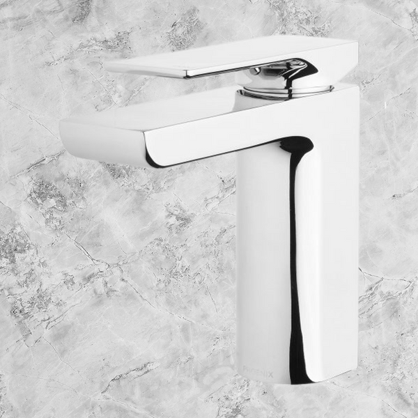 Phoenix Gloss Basin Mixer Chrome