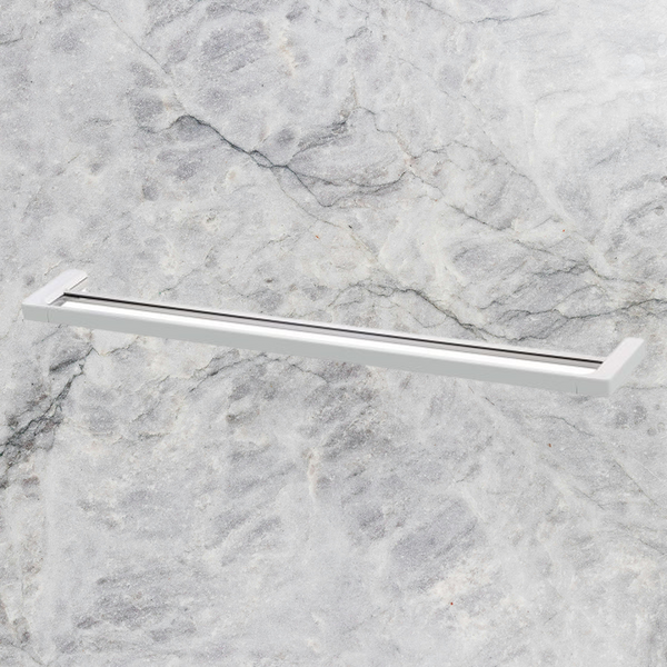 Phoenix Gloss Double Towel Rail 800mm Chrome