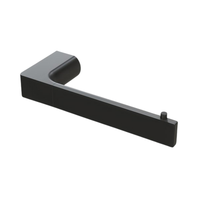 Phoenix Gloss Toilet Roll Holder Matte Black