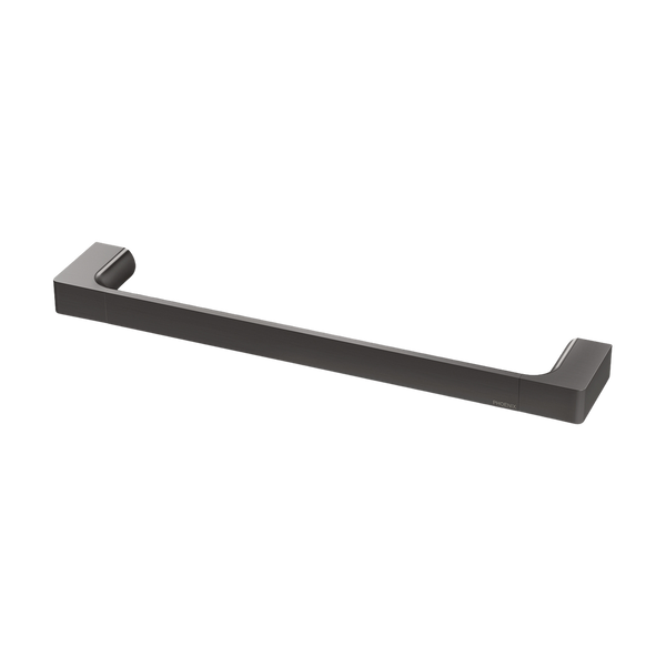 Phoenix Gloss Hand Towel Rail Brushed Carbon