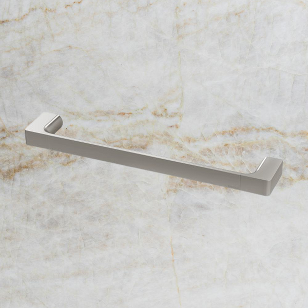 Phoenix Gloss Hand Towel Rail Brushed Nickel