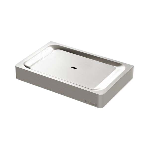 Phoenix Gloss Soap Dish Brushed Nickel