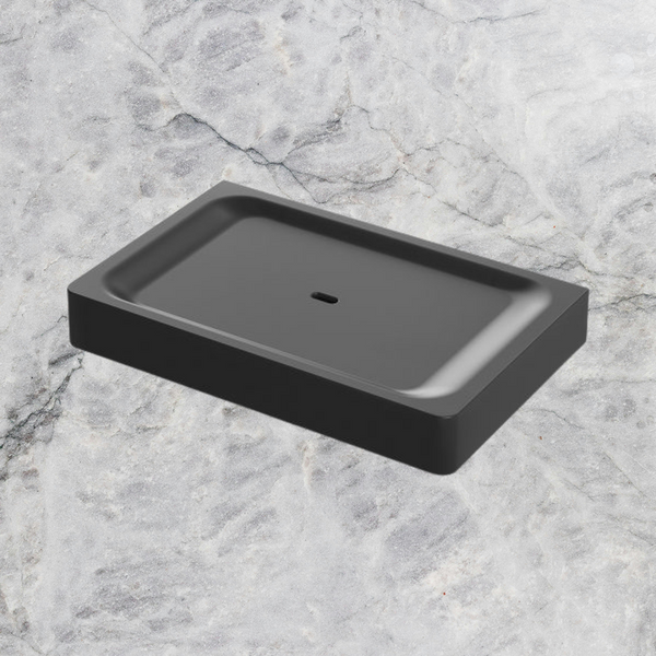 Phoenix Gloss Soap Dish Matte Black