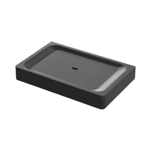 Phoenix Gloss Soap Dish Matte Black