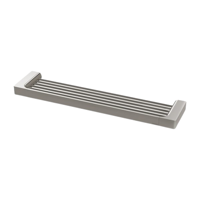 Phoenix Gloss Shower Shelf Brushed Nickel