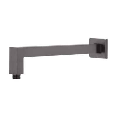 Phoenix Lexi Shower Arm 400mm Square Brushed Carbon