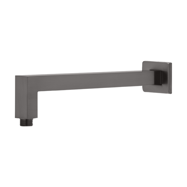 Phoenix Lexi Shower Arm 400mm Square Brushed Carbon