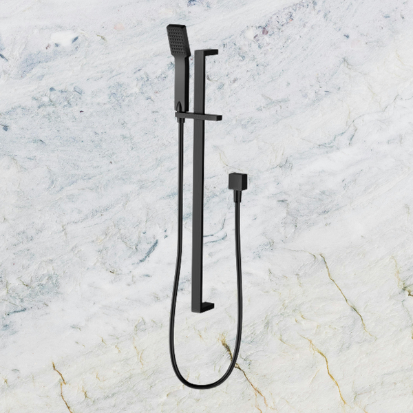 Phoenix Lexi Deluxe Rail Shower Matte Black
