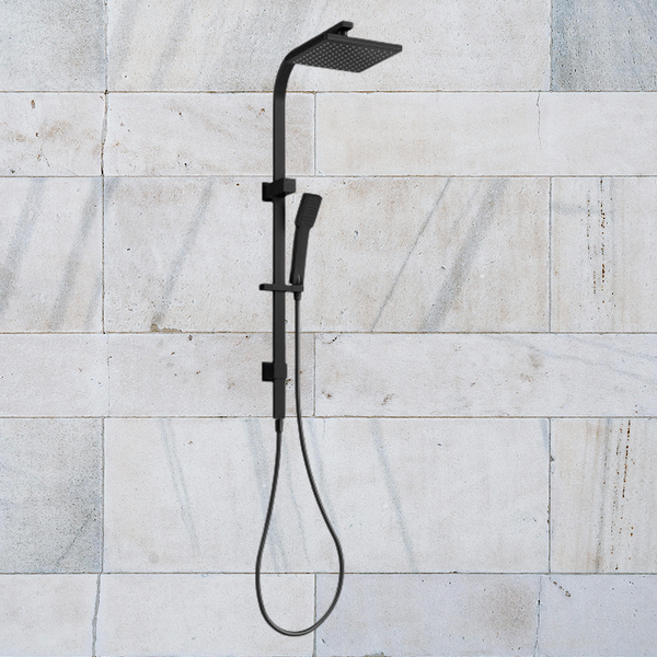 Phoenix Lexi Twin Shower Matte Black