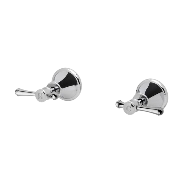 Phoenix Nostalgia Lever Wall Top Assemblies Lead Free Chrome