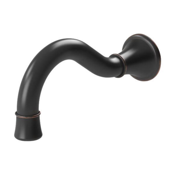 Phoenix Nostalgia Basin / Bath Outlet 180mm Shepherds Crook Antique Black