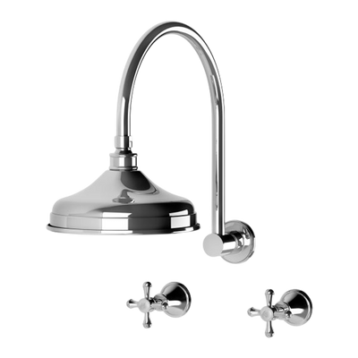 Phoenix Nostalgia Shower Set Chrome