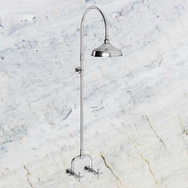 Phoenix Nostalgia Exposed Shower Set Chrome