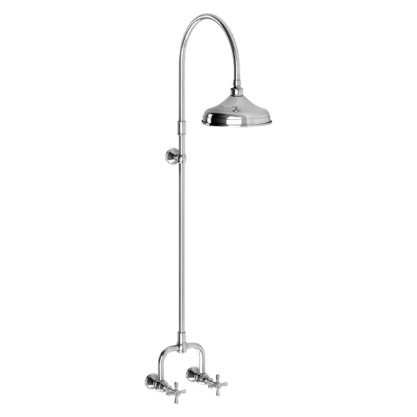 Phoenix Nostalgia Exposed Shower Set Chrome