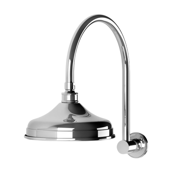 Phoenix Nostalgia Vintage Shower Arm & Rose Chrome