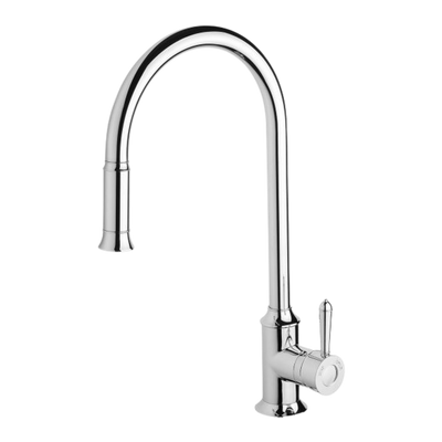 Phoenix Nostalgia Pull Out Sink Mixer 230mm Chrome