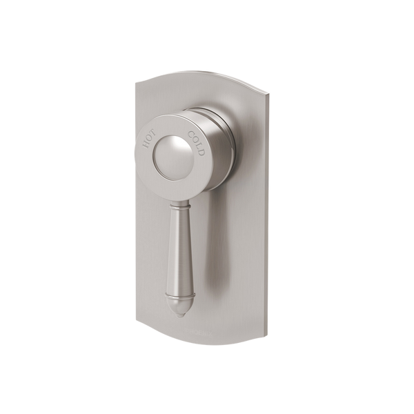 Phoenix Nostalgia Shower / Wall Mixer Brushed Nickel