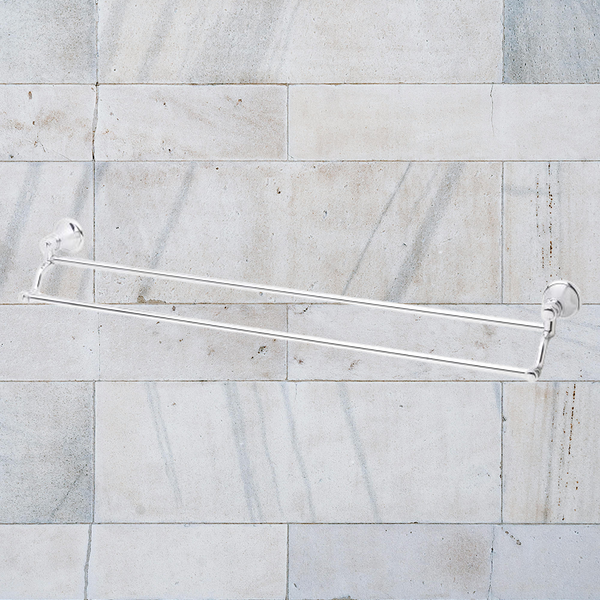 Phoenix Nostalgia Double Towel Rail 760mm Chrome