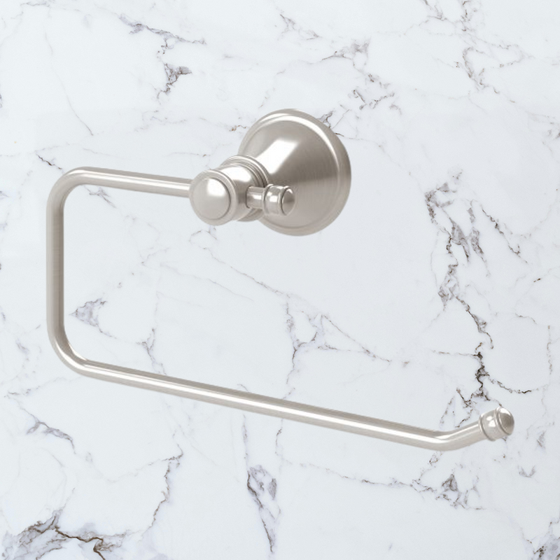 Nostalgia Hand Towel Holder Brushed Nickel – Buildmat