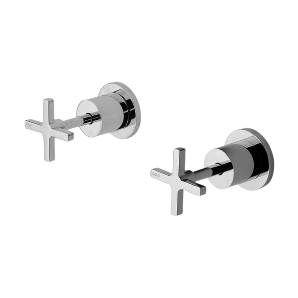 Phoenix Radii Wall Top Assemblies Chrome