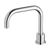 Phoenix Radii Basin Outlet Swivel 160mm Squareline Chrome