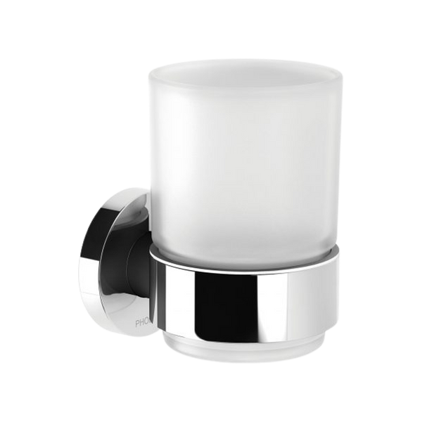 Phoenix Radii Tumbler & Holder Round Chrome