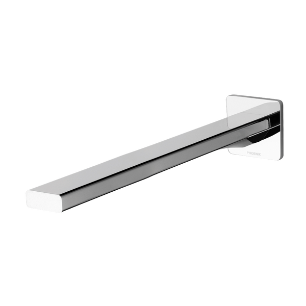 Phoenix Radii Wall Bath Outlet 280mm Chrome
