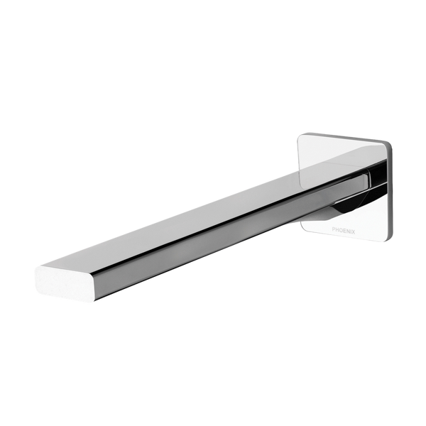 Phoenix Radii Wall Bath Outlet 230mm Chrome