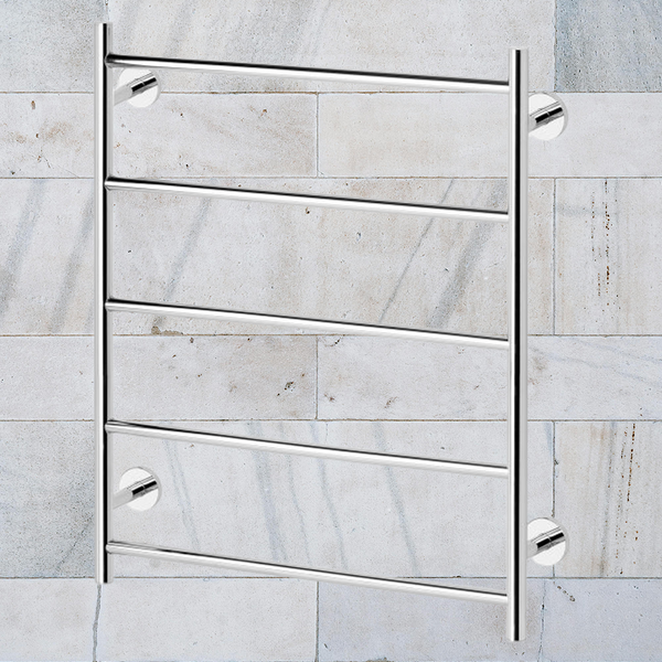 Phoenix Radii Towel Ladder 550 x 740mm Round Plate Chrome