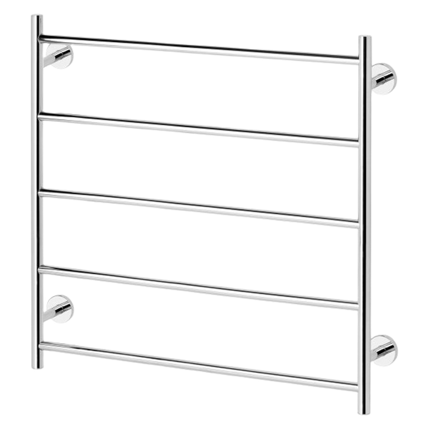 Phoenix Radii Towel Ladder 750 x 740mm Round Plate Chrome