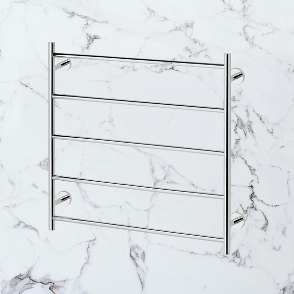 Phoenix Radii Heated Towel Ladder 750mm x 740mm Chrome