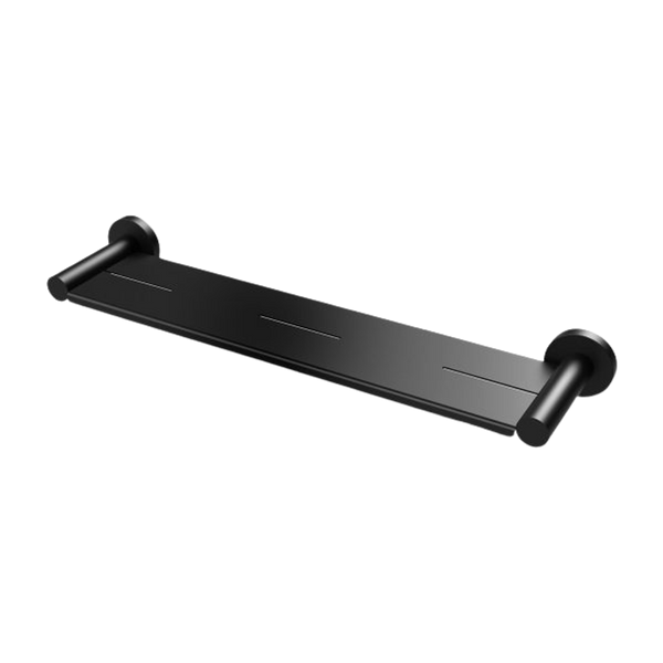 Phoenix Radii Metal Shelf Round Plate Matte Black