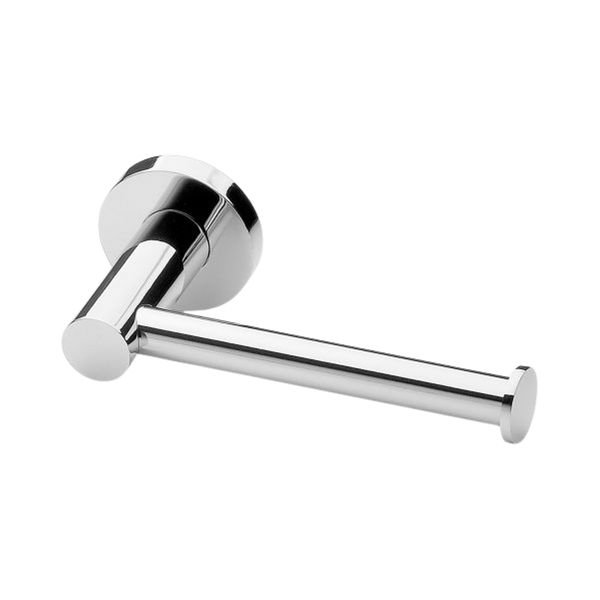 Phoenix Radii Toilet Roll Holder Round Plate Chrome