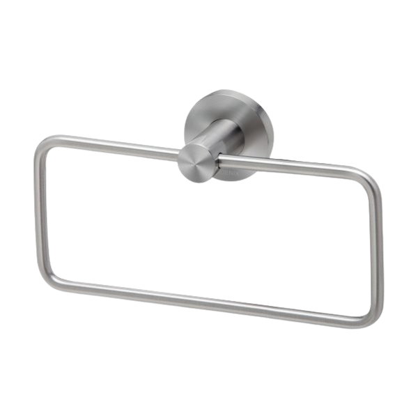 Phoenix Radii SS 316 Hand Towel Holder Round Plate Stainless Steel