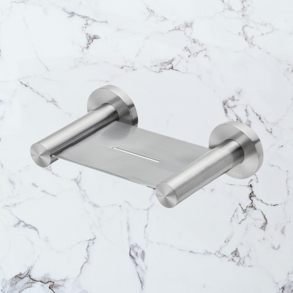 Phoenix Radii SS 316 Soap Dish Holder Round Plate Stainless Steel