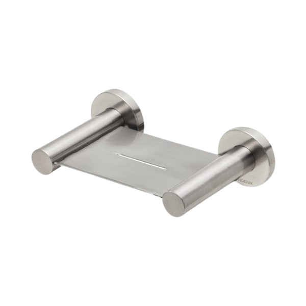 Phoenix Radii Soap Dish Round Plate Brushed Nickel