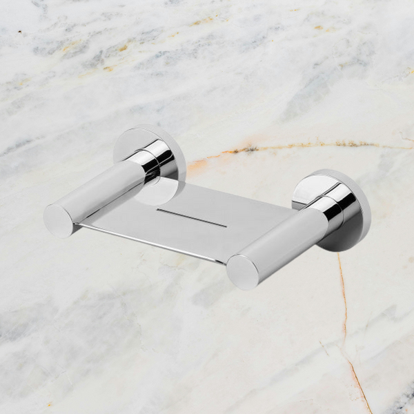 Phoenix Radii Soap Dish Round Plate Chrome