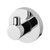 Phoenix Radii Robe Hook Round Plate Chrome