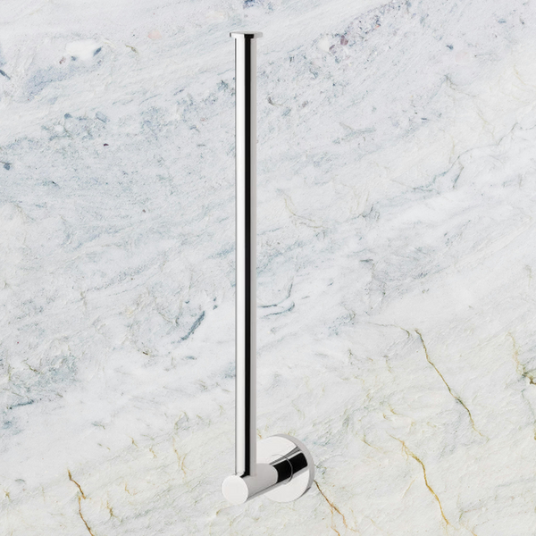 Phoenix Radii Spare Toilet Roll Holder Round Plate Chrome