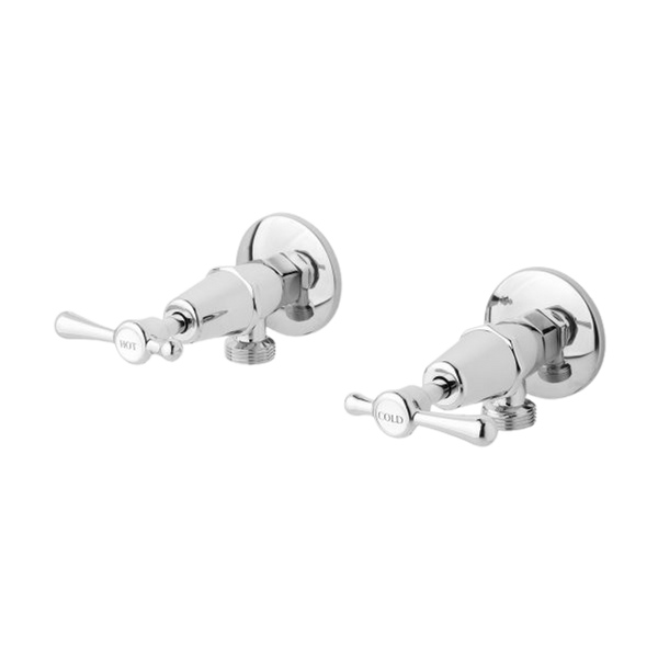 Phoenix Rhapsody Lever Washing Machine Stops Chrome