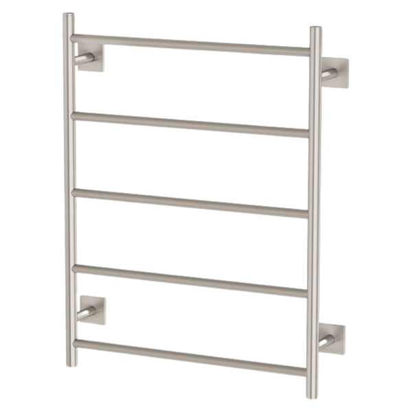 Phoenix Radii Towel Ladder 550 x 740mm Square Plate Brushed Nickel