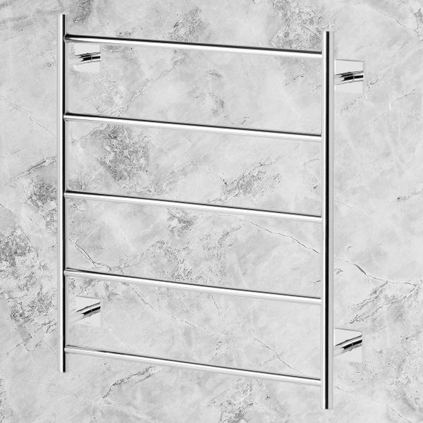 Phoenix Radii Towel Ladder 550 x 740mm Square Plate Chrome