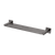 Phoenix Radii Metal Shelf Square Plate Brushed Carbon