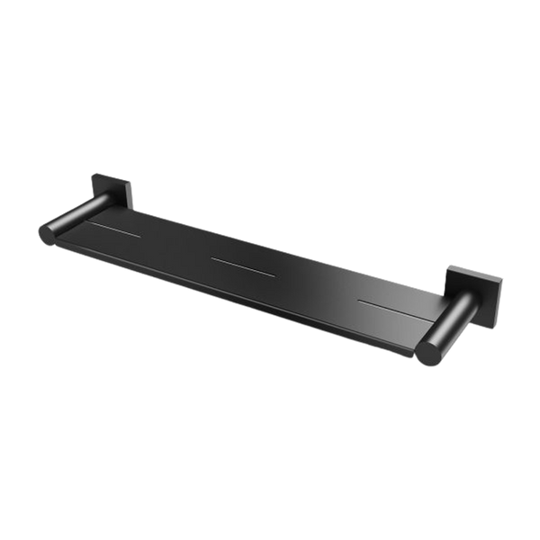 Phoenix Radii Metal Shelf Square Plate Matte Black