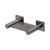 Phoenix Radii Soap Dish Square Plate Brushed Carbon
