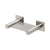 Phoenix Radii Soap Dish Square Plate Brushed Nickel