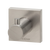Phoenix Radii Robe Hook Square Plate Brushed Nickel